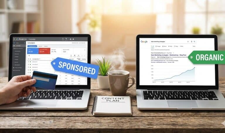 google ads vs organic seo