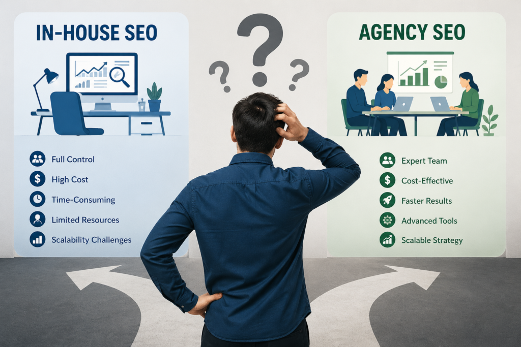 In-House SEO vs. Agency SEO: Which Is Right for You? [2026]